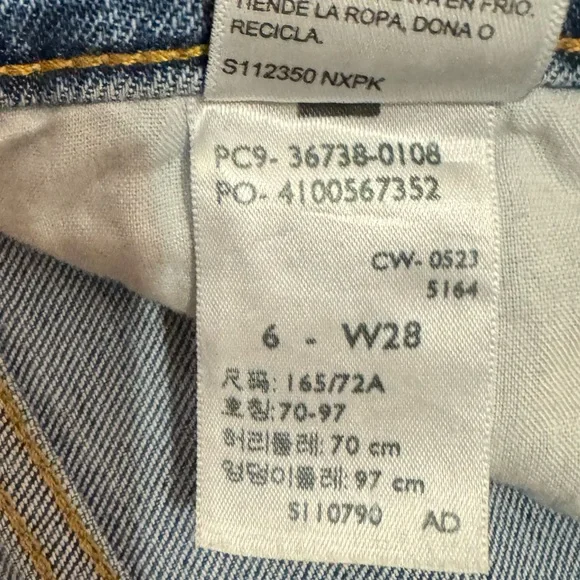 Levi’s Strauss Signature Mid-Rise Boyfriend Jeans - Picture 6 of 6
